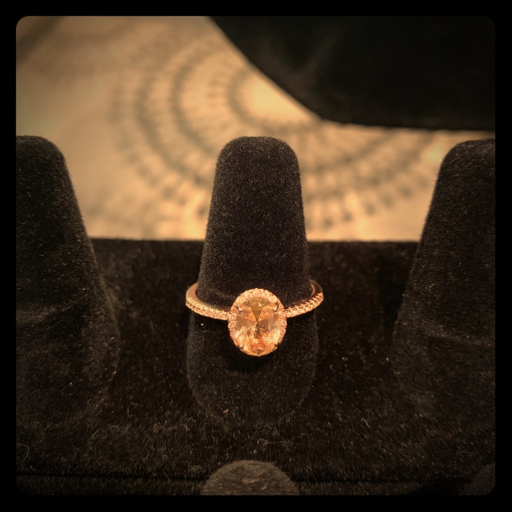 Rose Gold Morganite Ring 💍💍💍